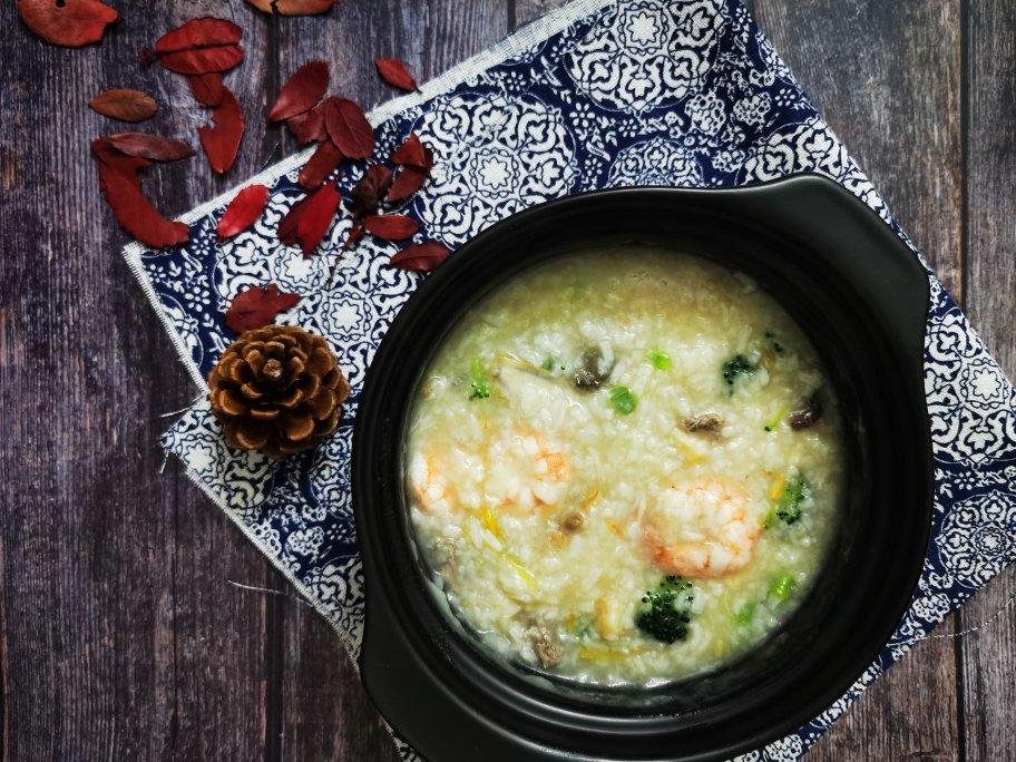 超鲜美鲍鱼海参干贝鲜虾粥