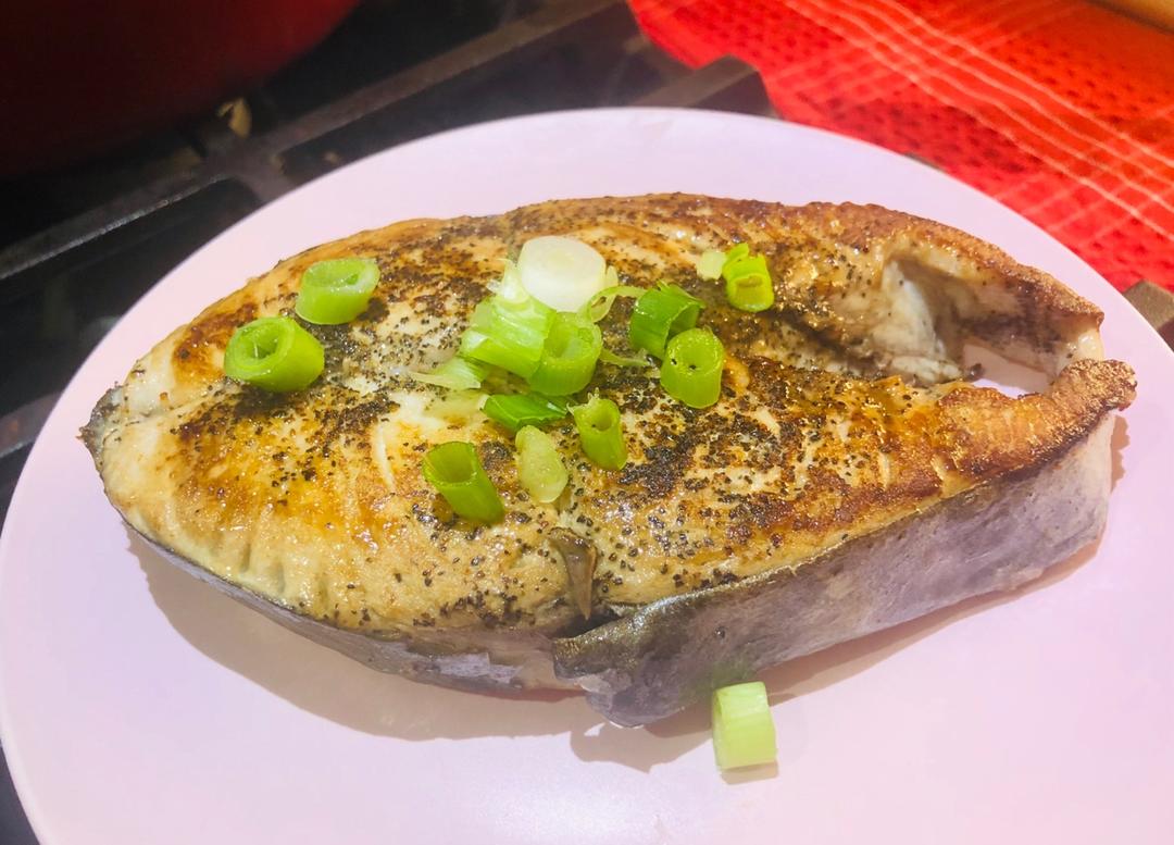 超简单的香煎马鲛鱼