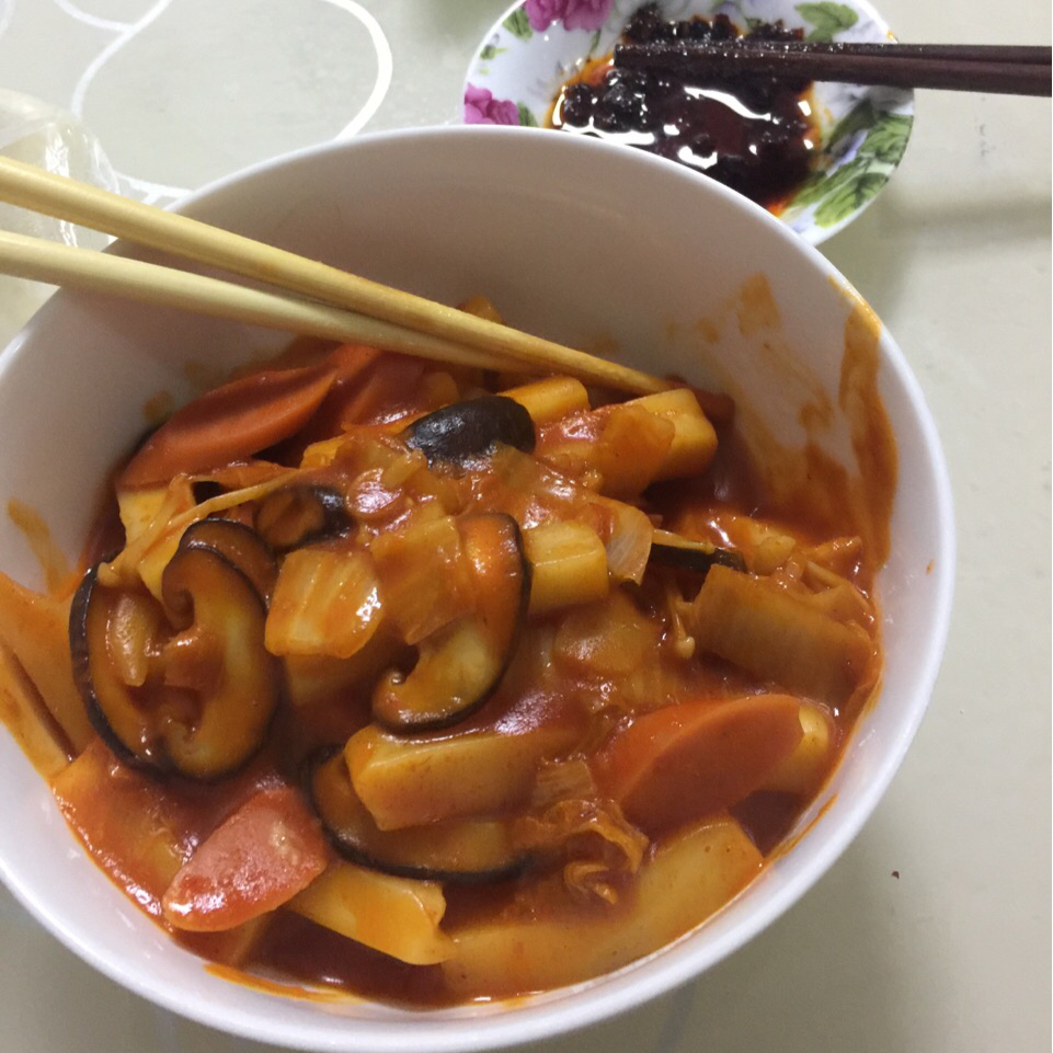 简单版—辣炒年糕❤️