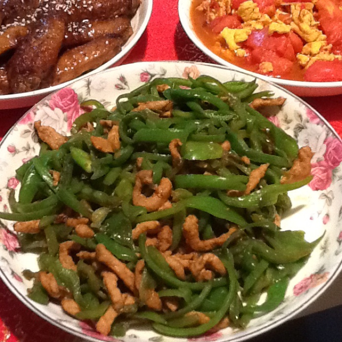 青椒肉丝