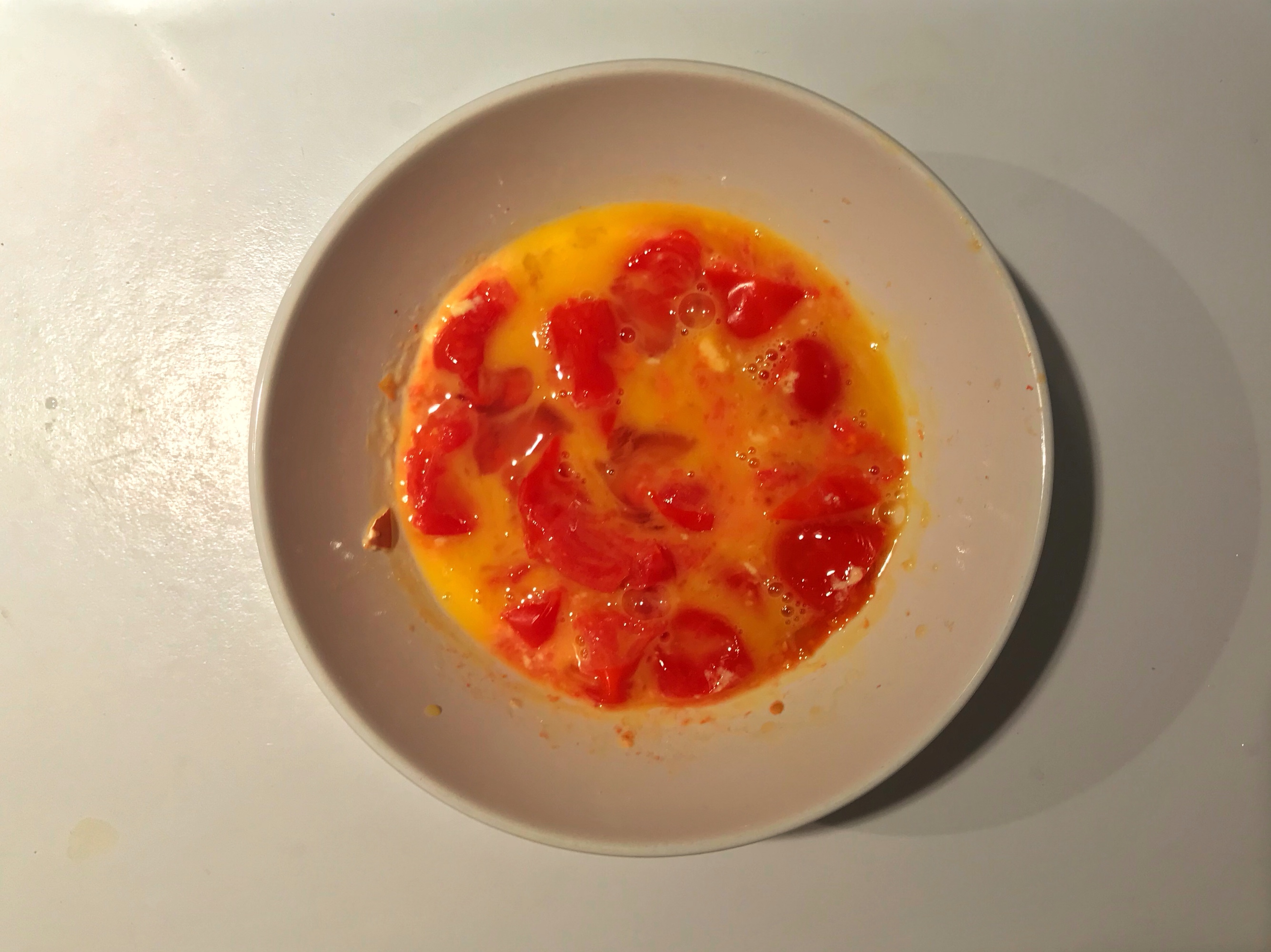 微波炉番茄炒蛋的做法 步骤5