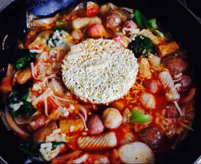 韩式芝士部队锅