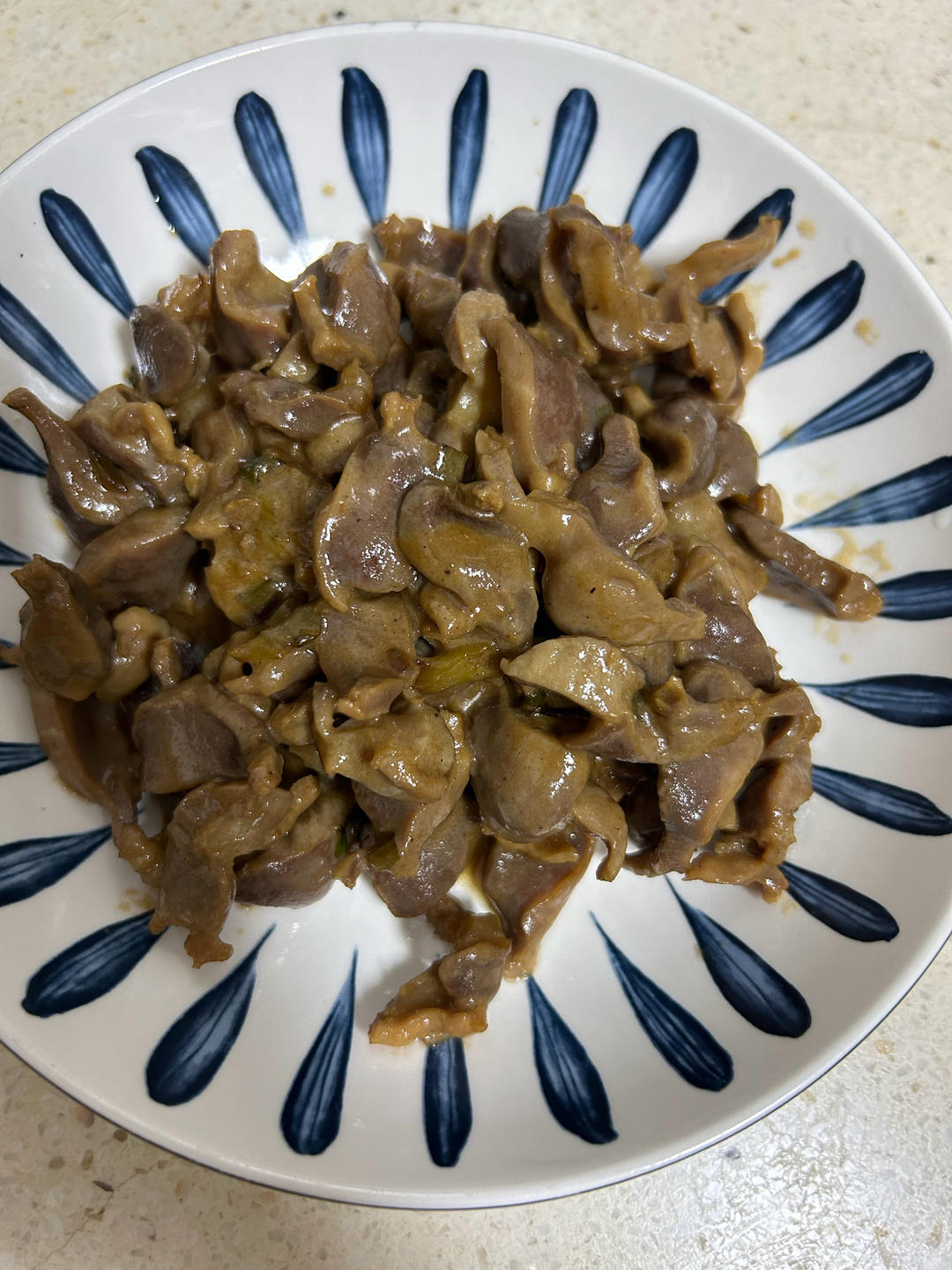 爆炒鸡胗