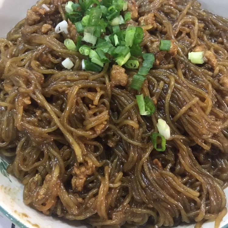肉末炒粉丝