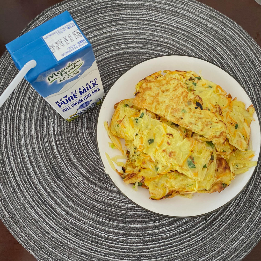红萝卜土豆饼