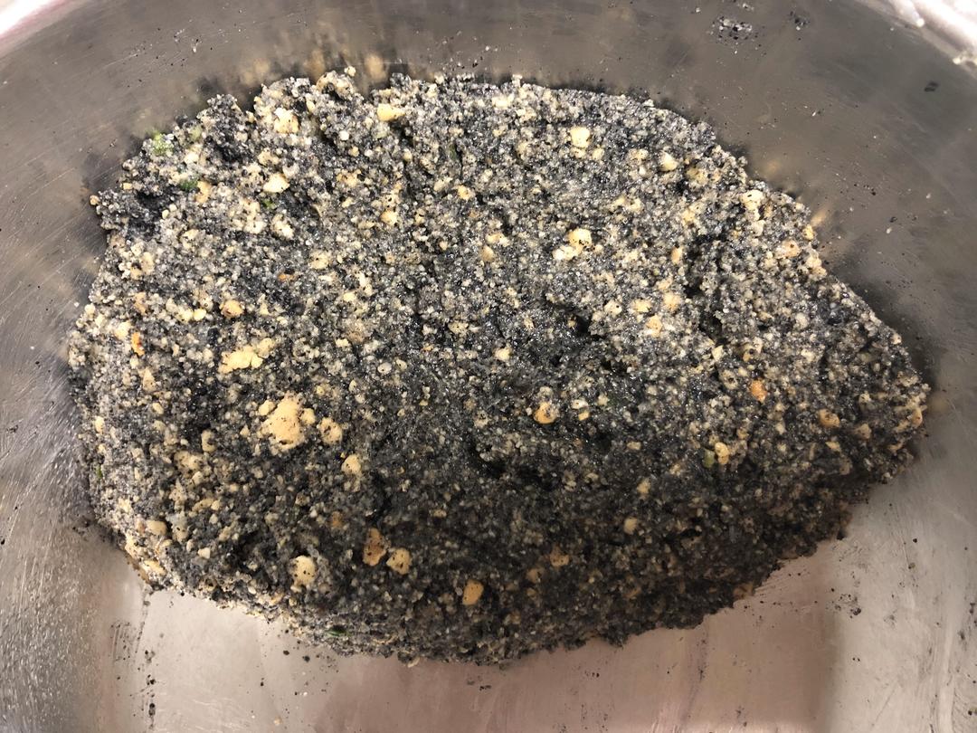 自制芝麻花生馅