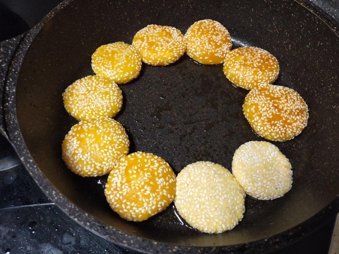 美善品红薯芝麻饼