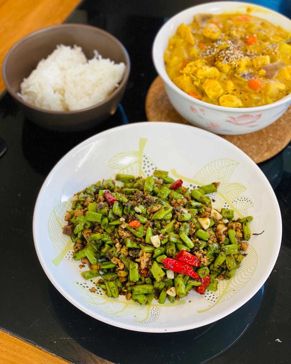 四季豆肉末橄榄菜