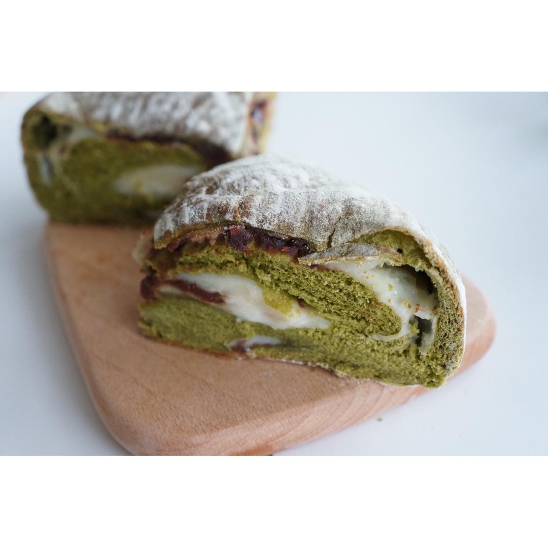 麻薯夹心可可（抹茶）软欧