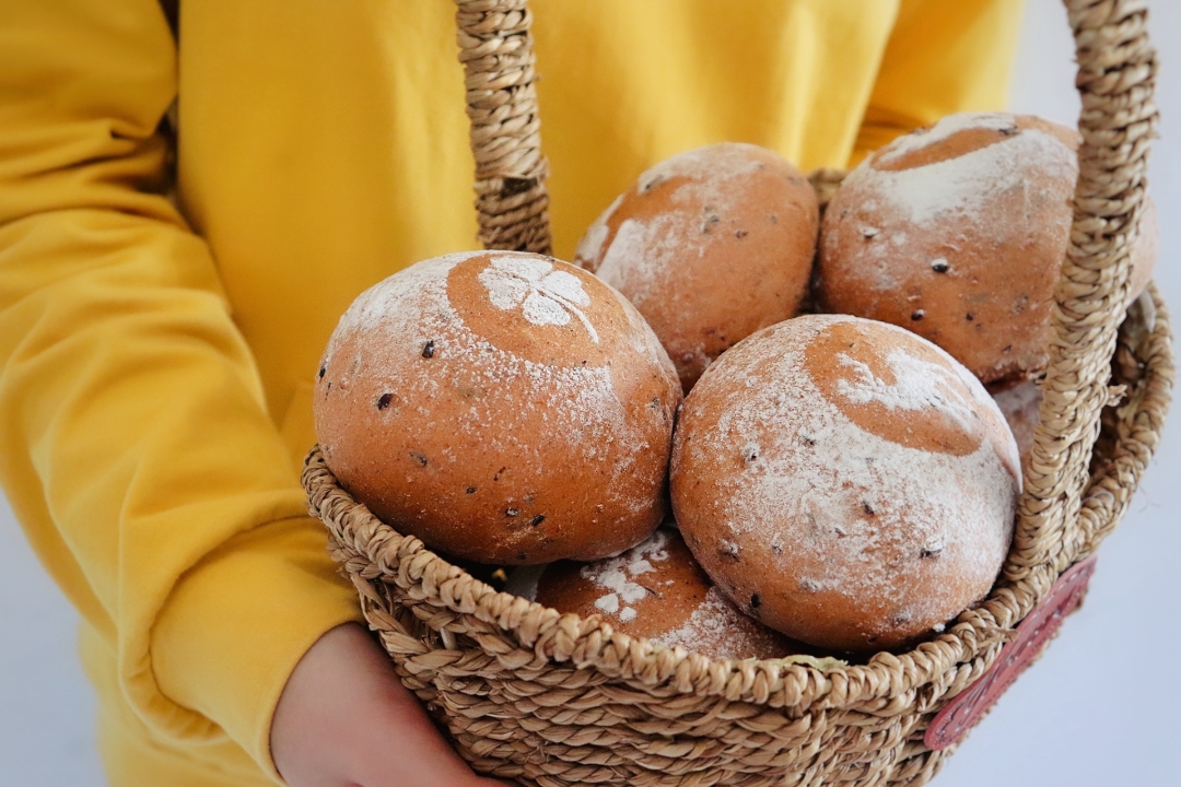 全麦紫米小面包❗隔夜冷藏酵头风味更好的做法