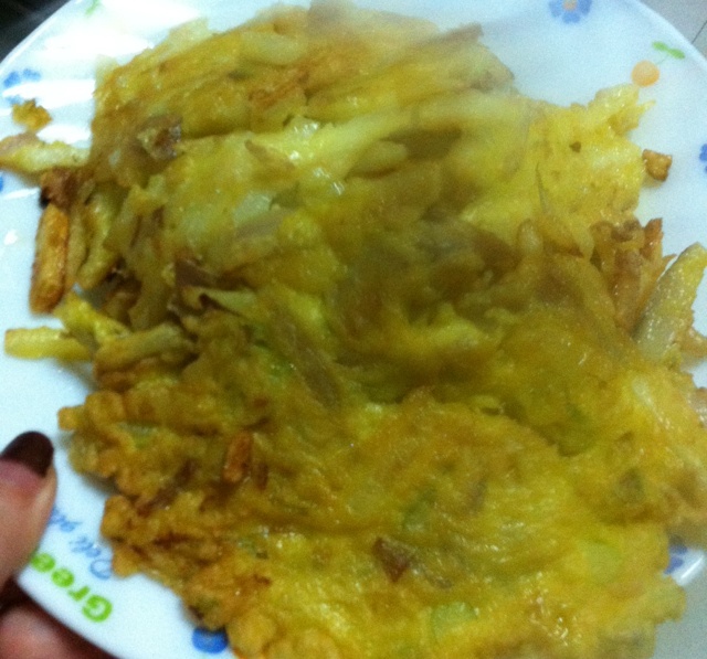 土豆洋葱煎饼