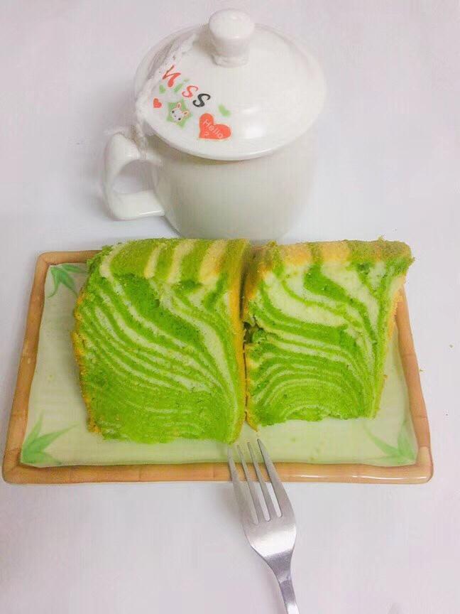斑马纹戚风蛋糕