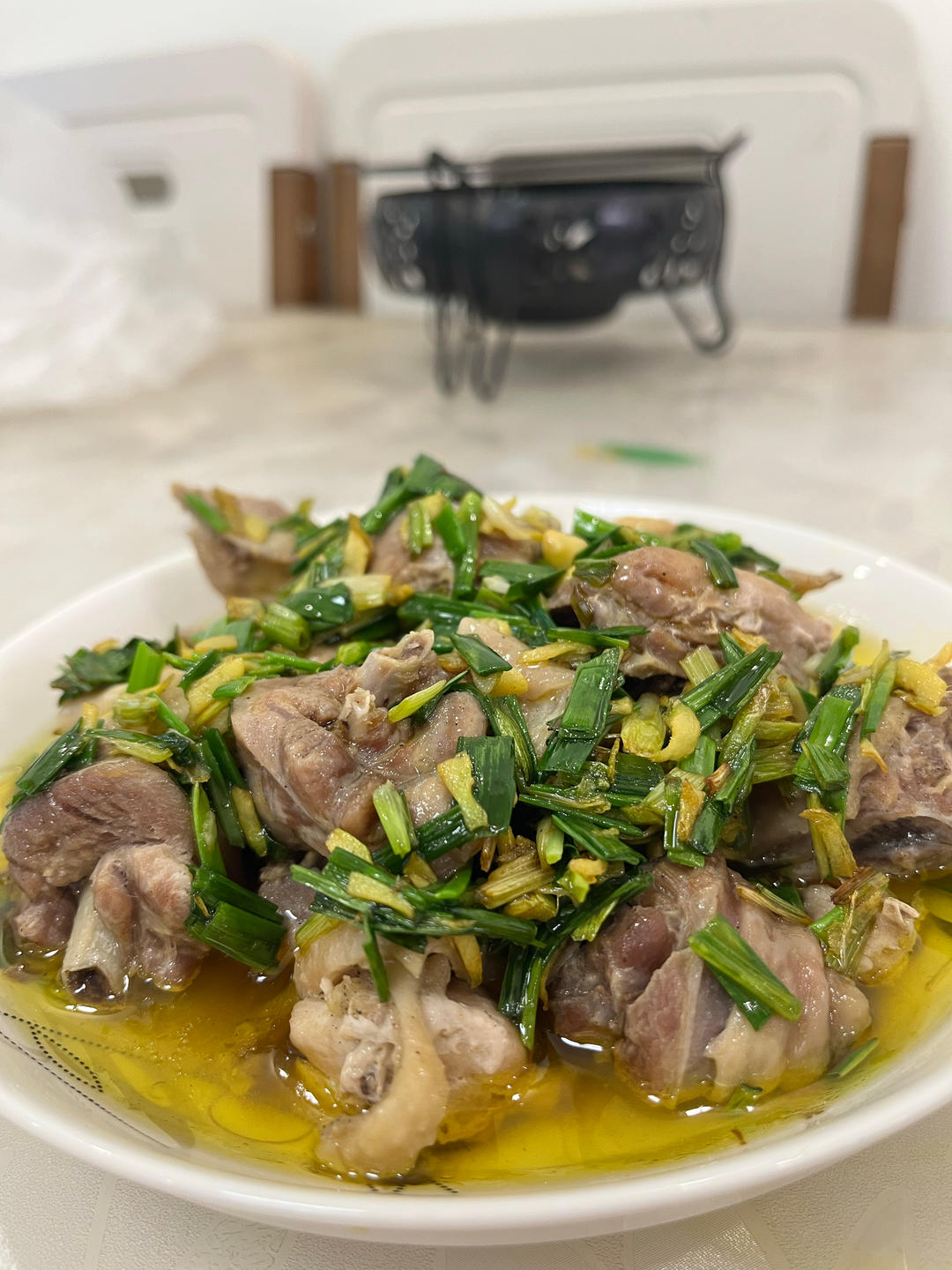 葱油鸡（详细版.吃了忘不了的美味）