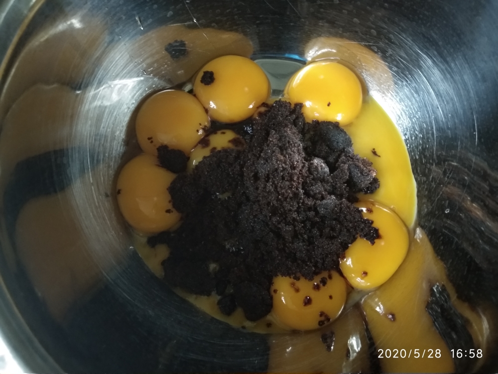 红枣核桃蛋糕的做法 步骤2