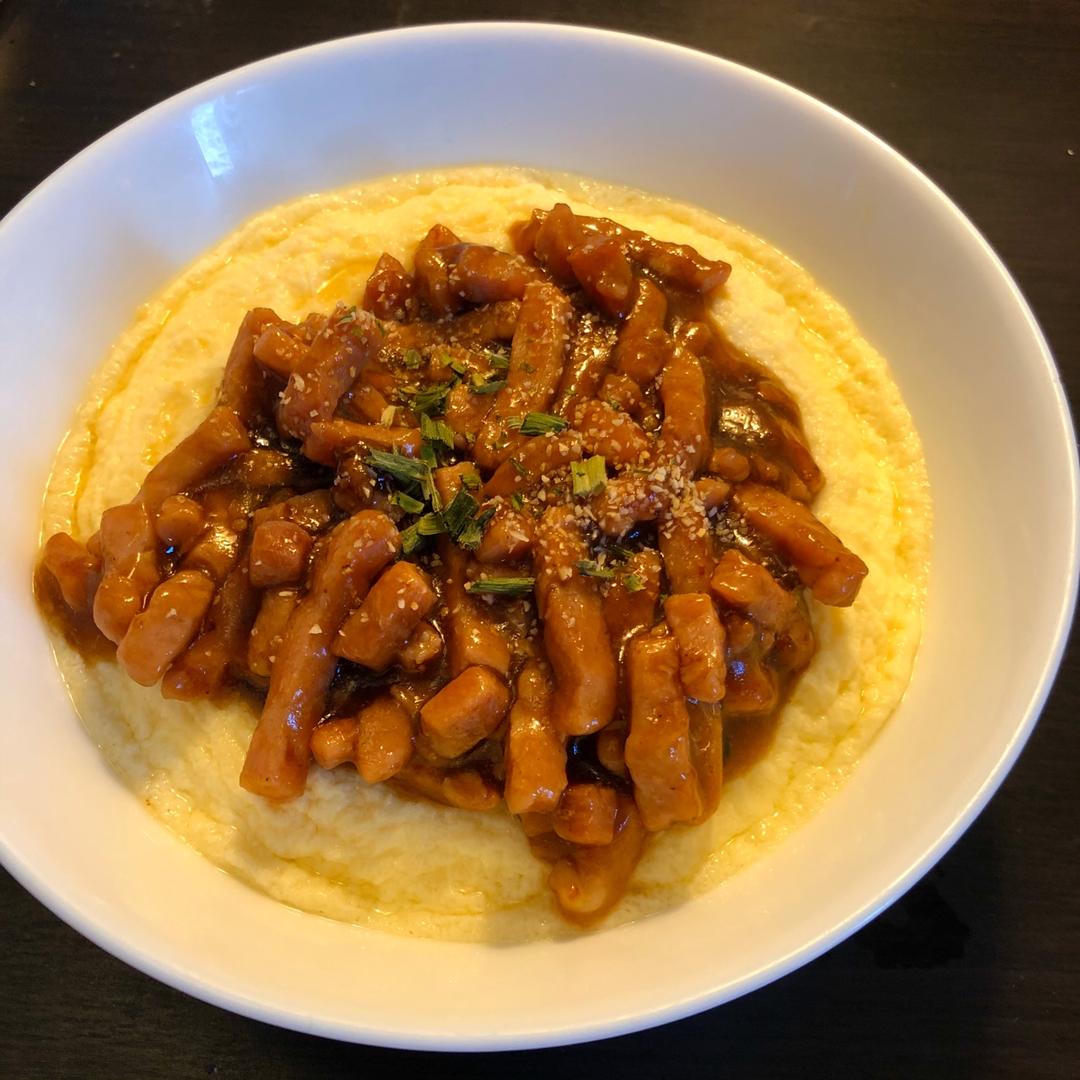 巨嫩滑肉末蒸蛋 大人小孩都爱吃