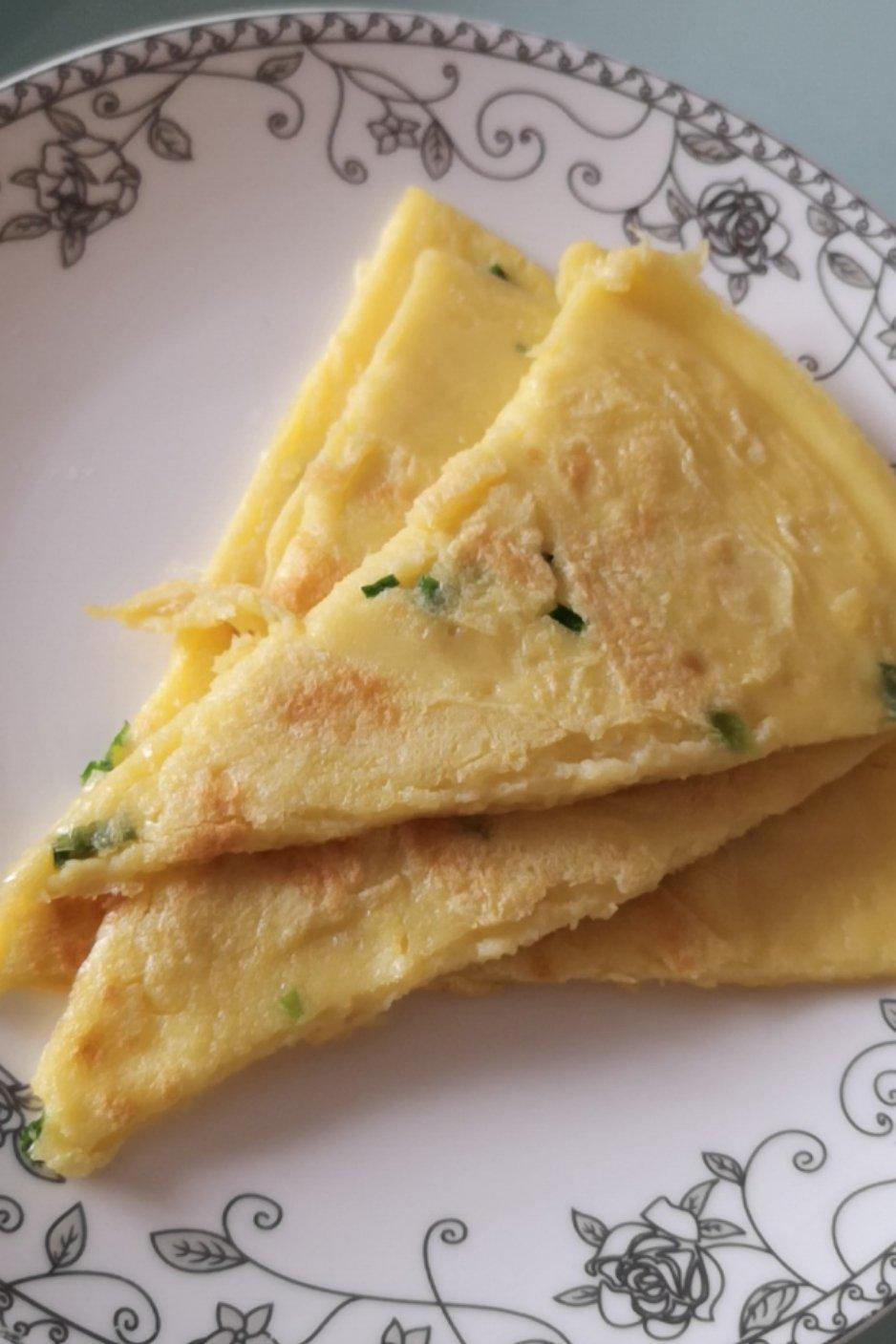 葱花鸡蛋饼