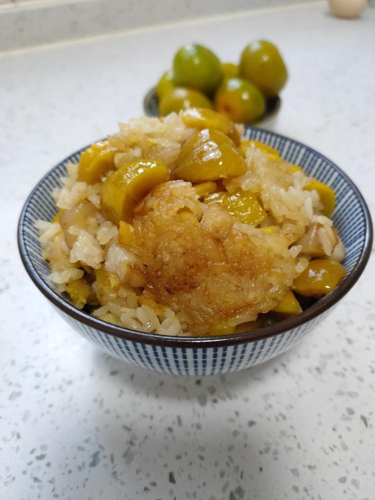 板粟糯米饭(电饭煲)的做法 步骤7