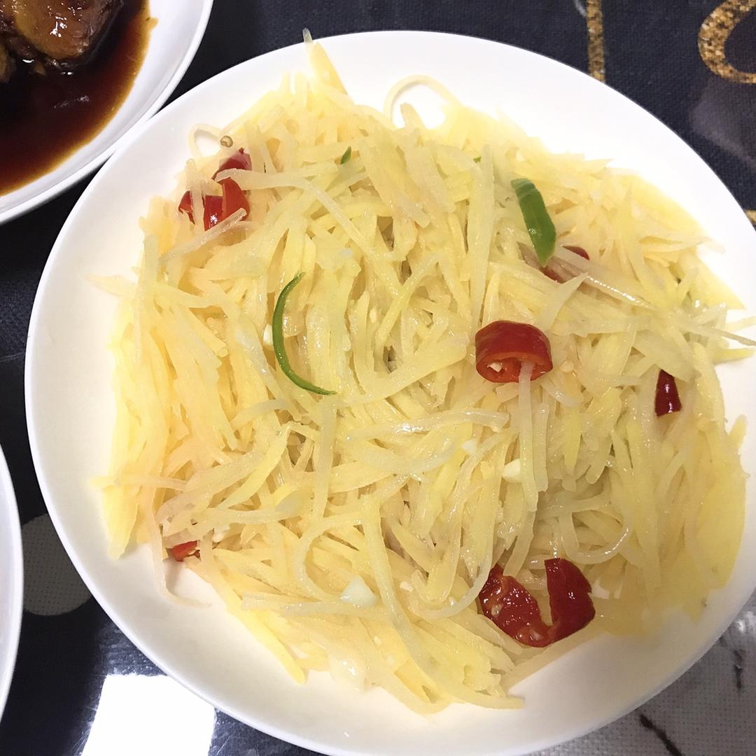 醋溜土豆丝