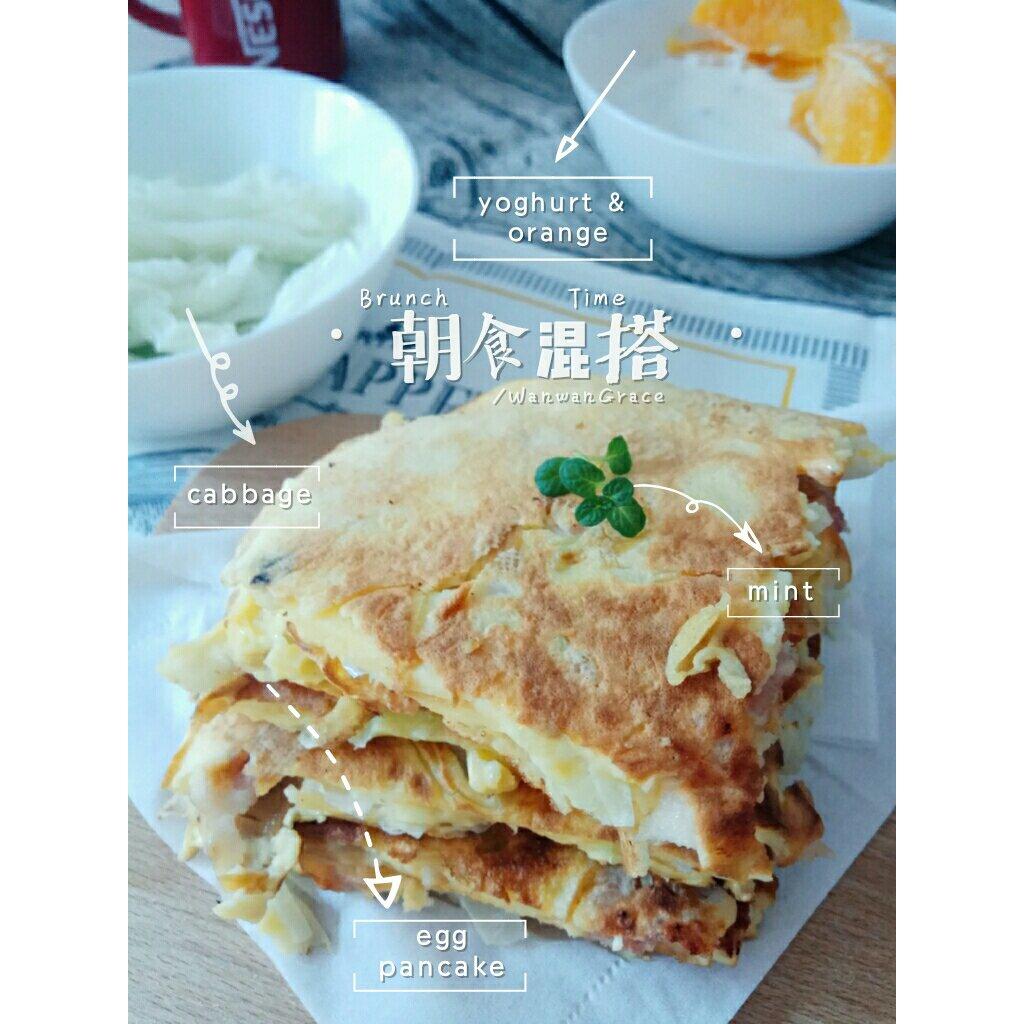 葱花鸡蛋饼