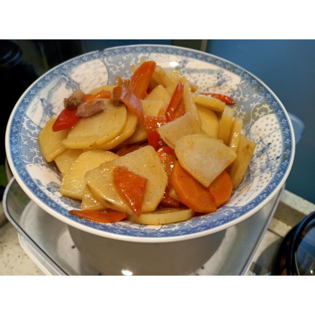 素炒三样