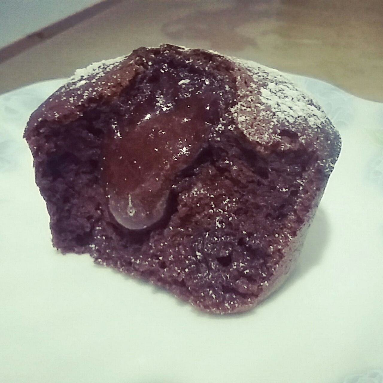 给妹子群的巧克力熔岩蛋糕