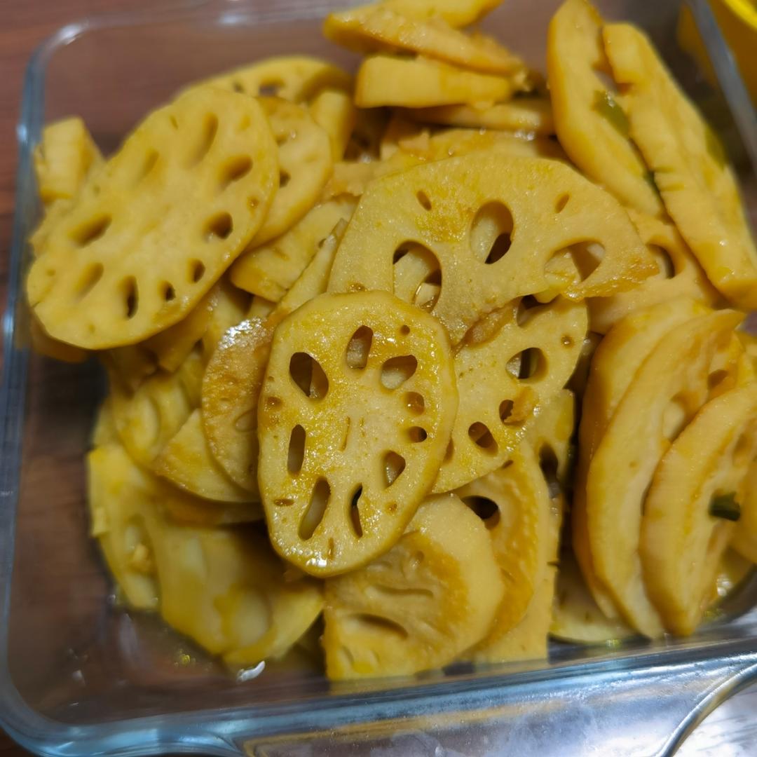 最简单味道惊艳的糖醋藕片