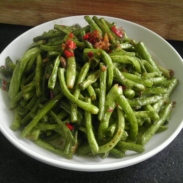 蒜泥豇豆