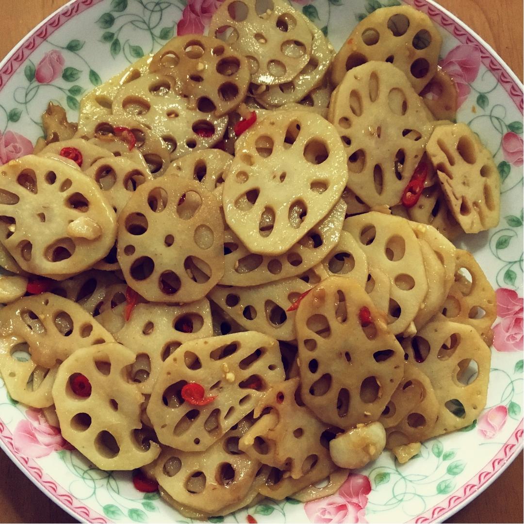 清炒藕片