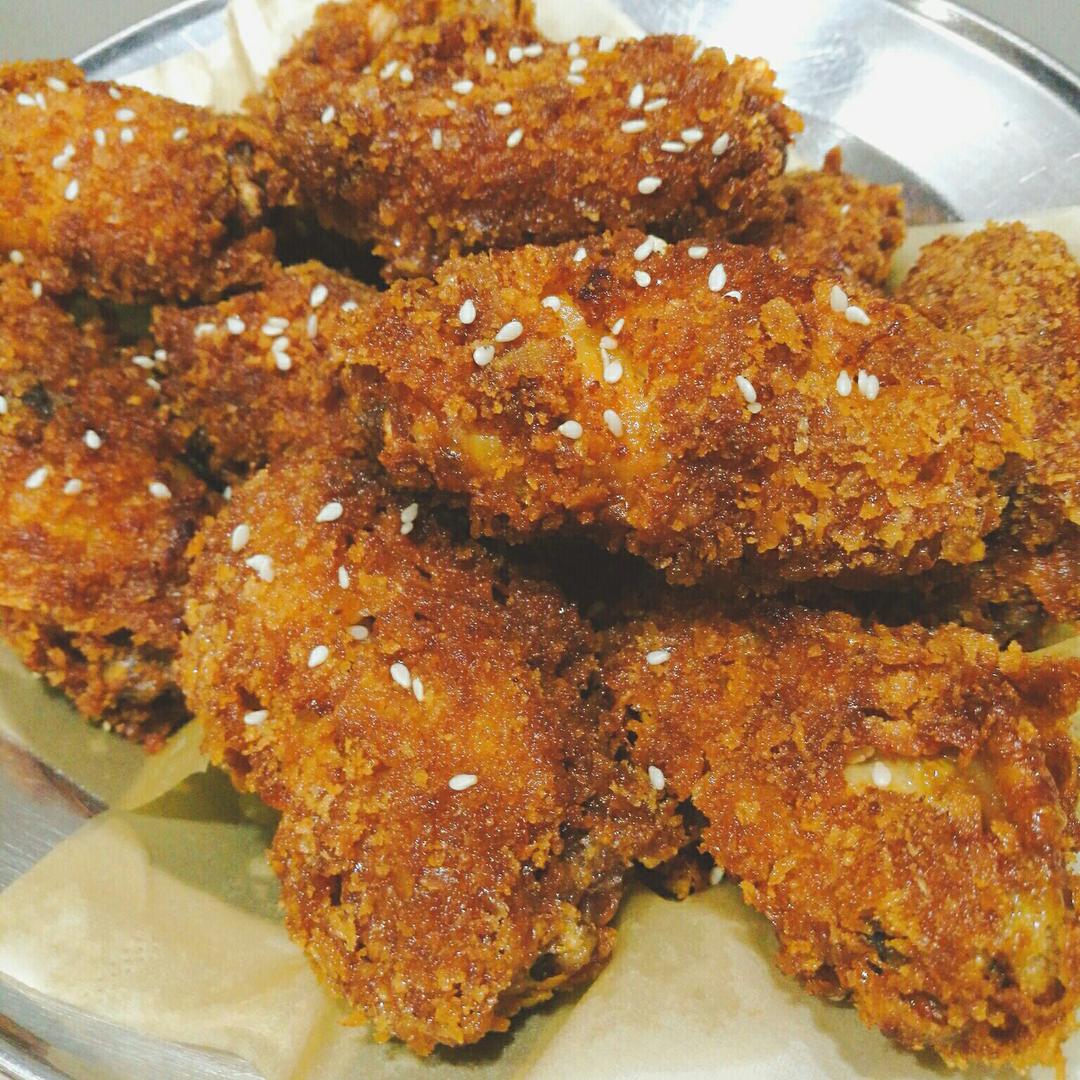 香辣炸鸡翅