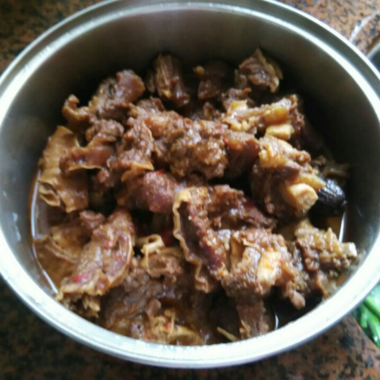 胡萝卜土豆烧牛腩