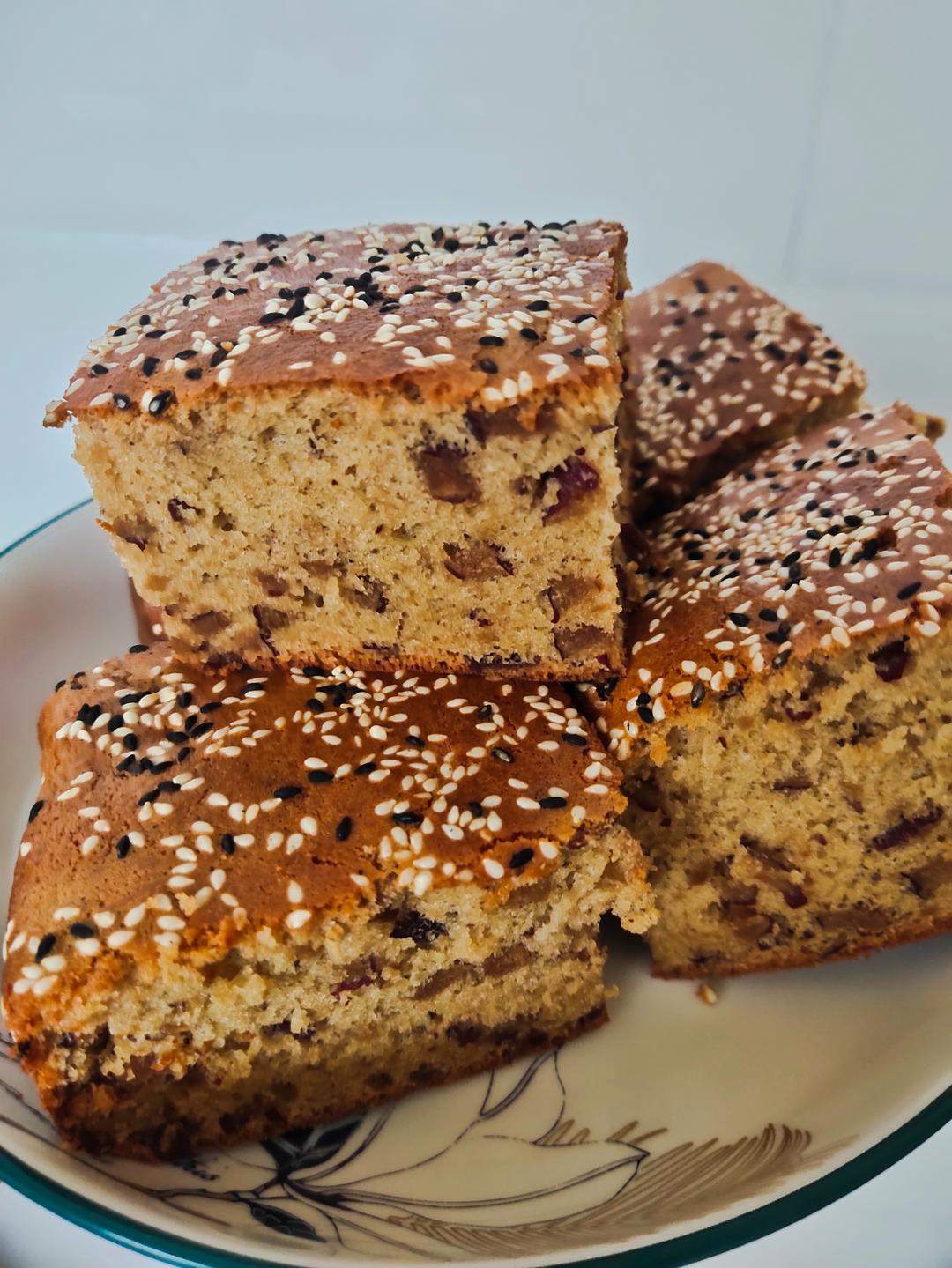 低糖低油健康又美味～红糖枣糕