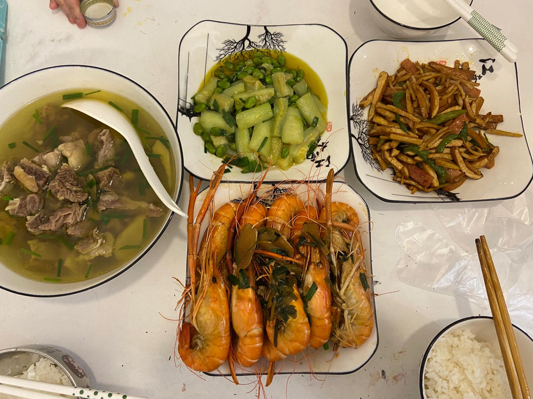 饭菜记—-之高中娃的周末
