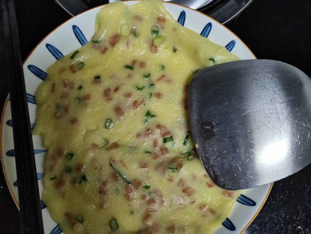简单又营养的葱花鸡蛋饼
