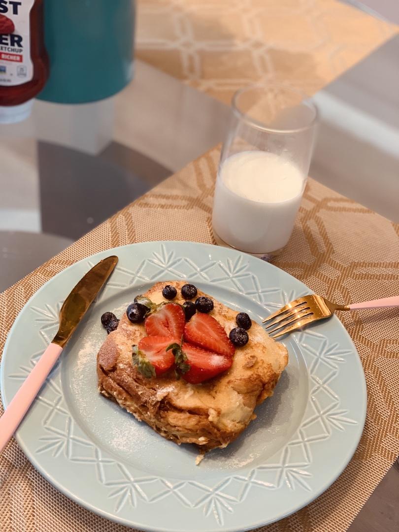 铸铁锅加厚版法式吐司- Baked French Toast