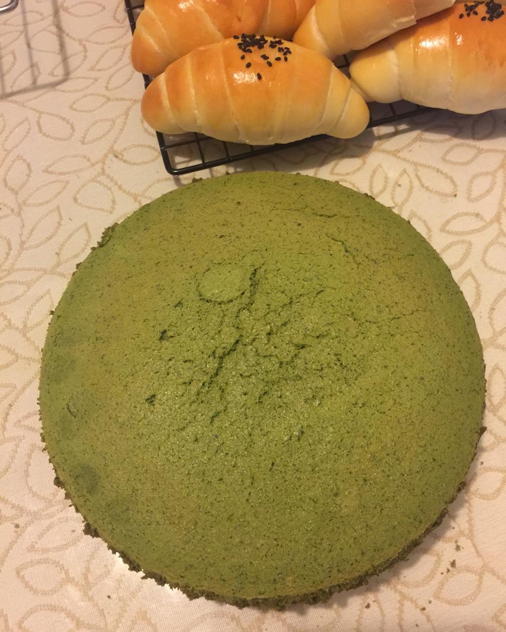 抹茶戚风蛋糕