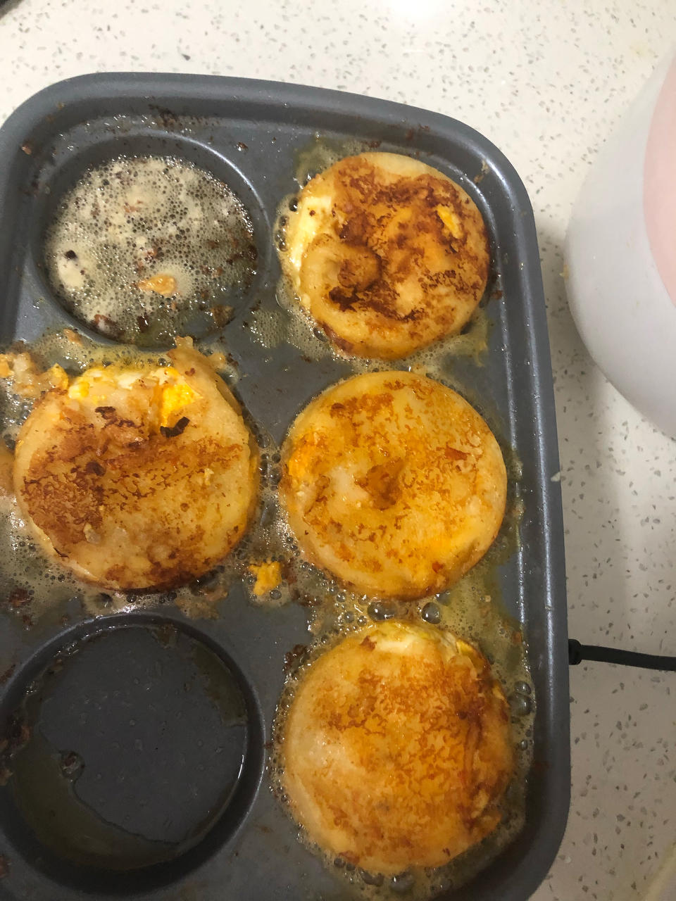 在家也能吃到鸡蛋堡