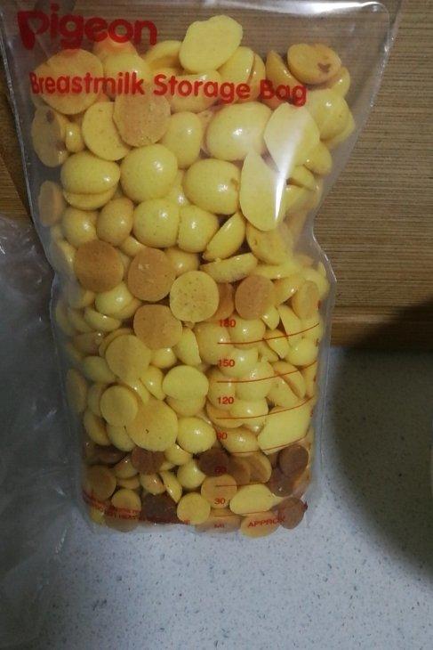 蛋黄溶豆婴儿零食