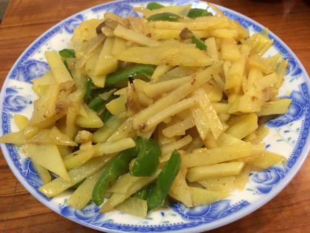 青椒土豆丝