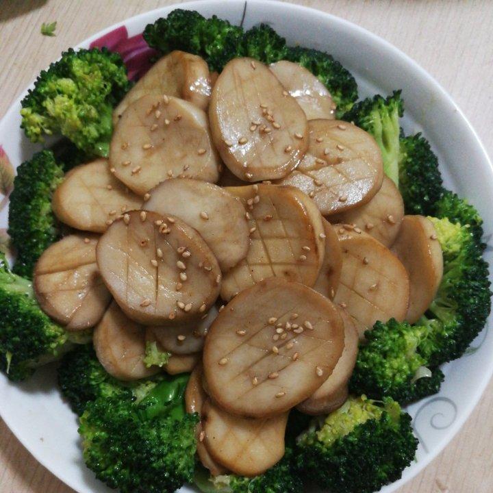 杏鲍菇扣西蓝花