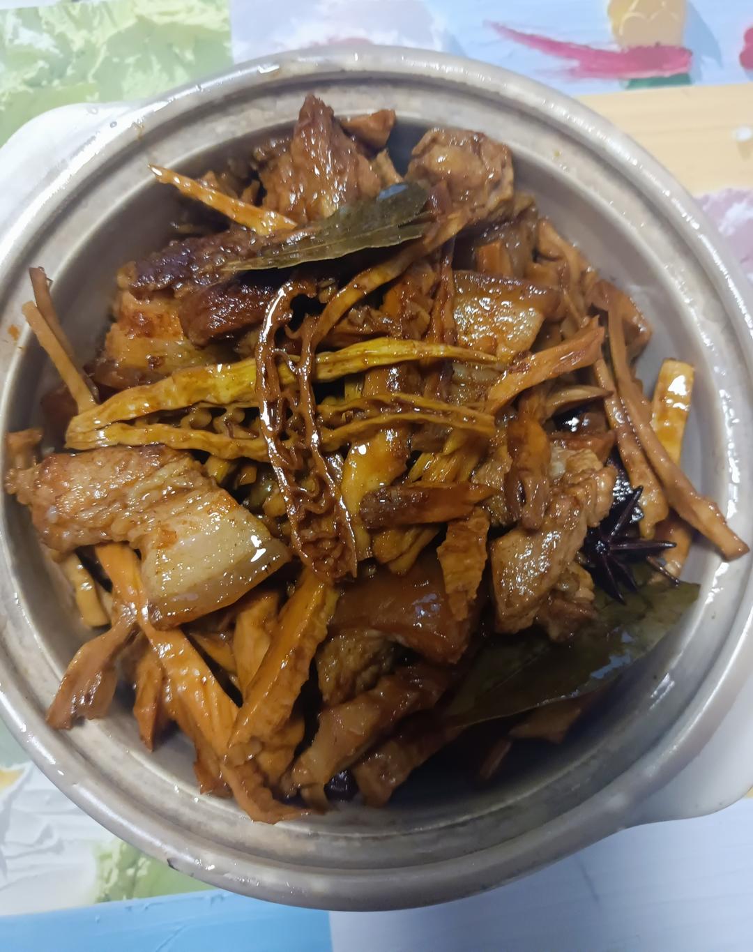 家常徽菜：黄山冬笋尖烧肉