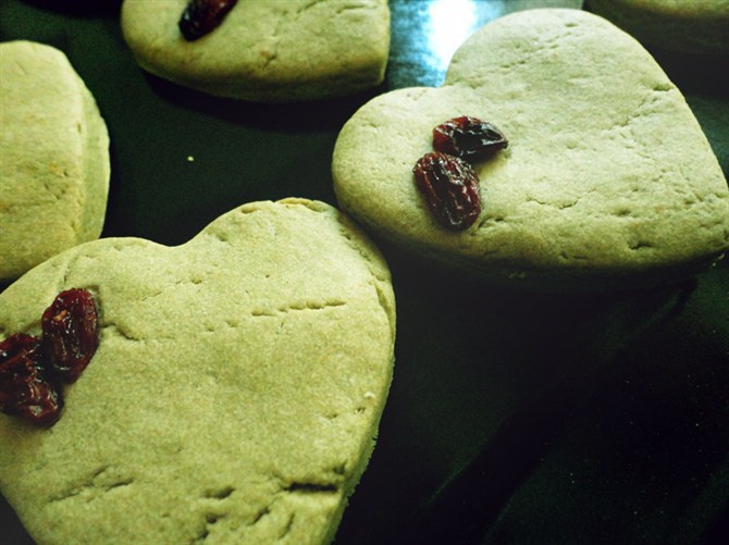 抹茶饼干