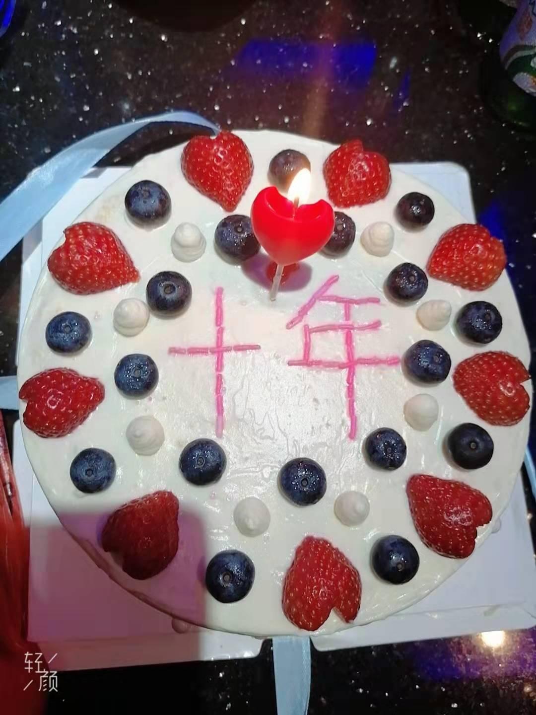 八寸戚风蛋糕胚