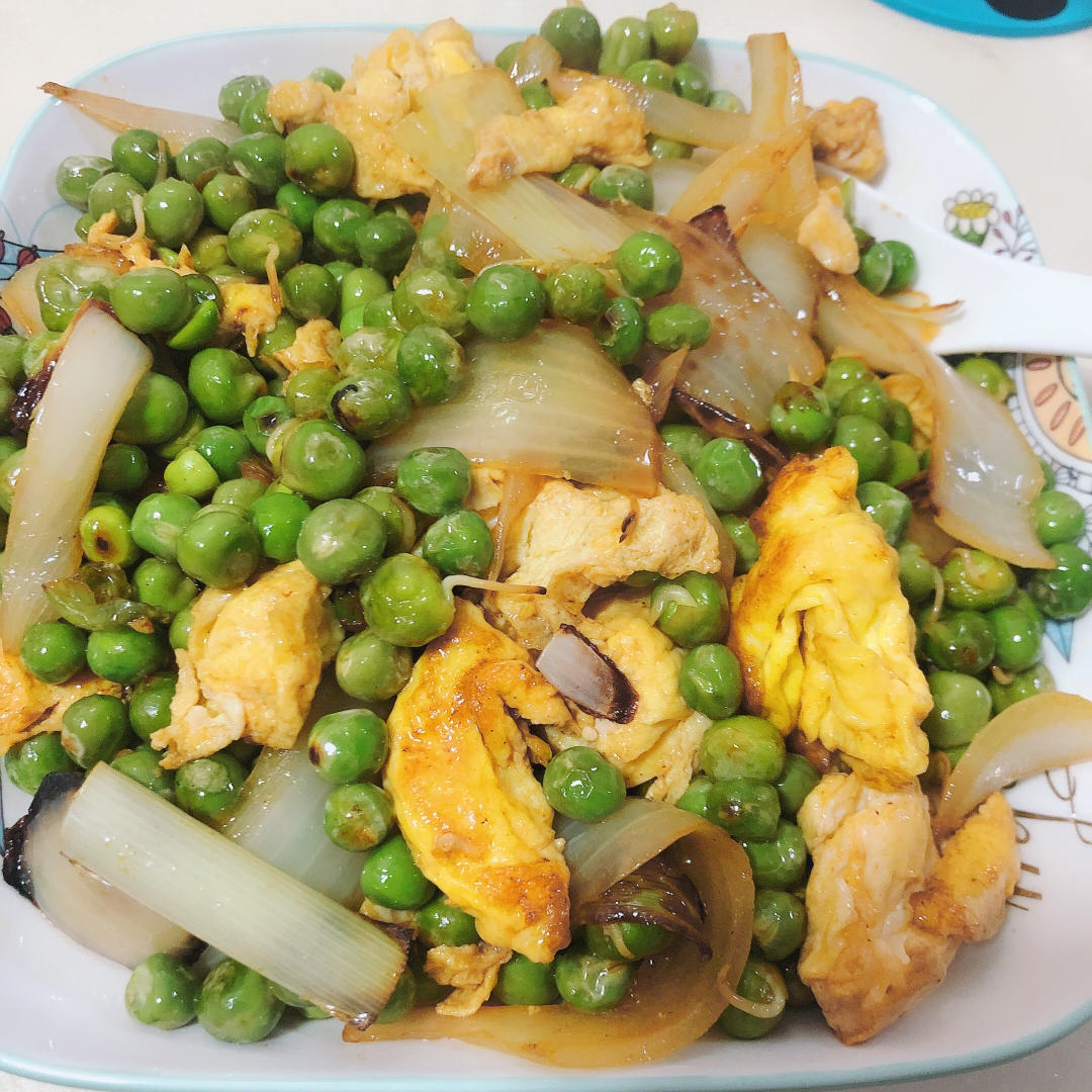 孩子特别爱吃的青豆炒蛋