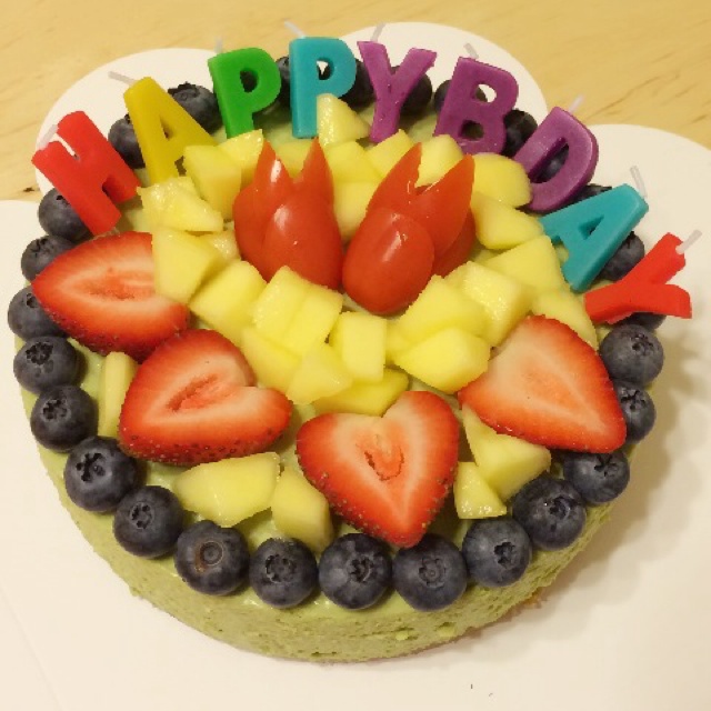 抹茶冻芝士蛋糕