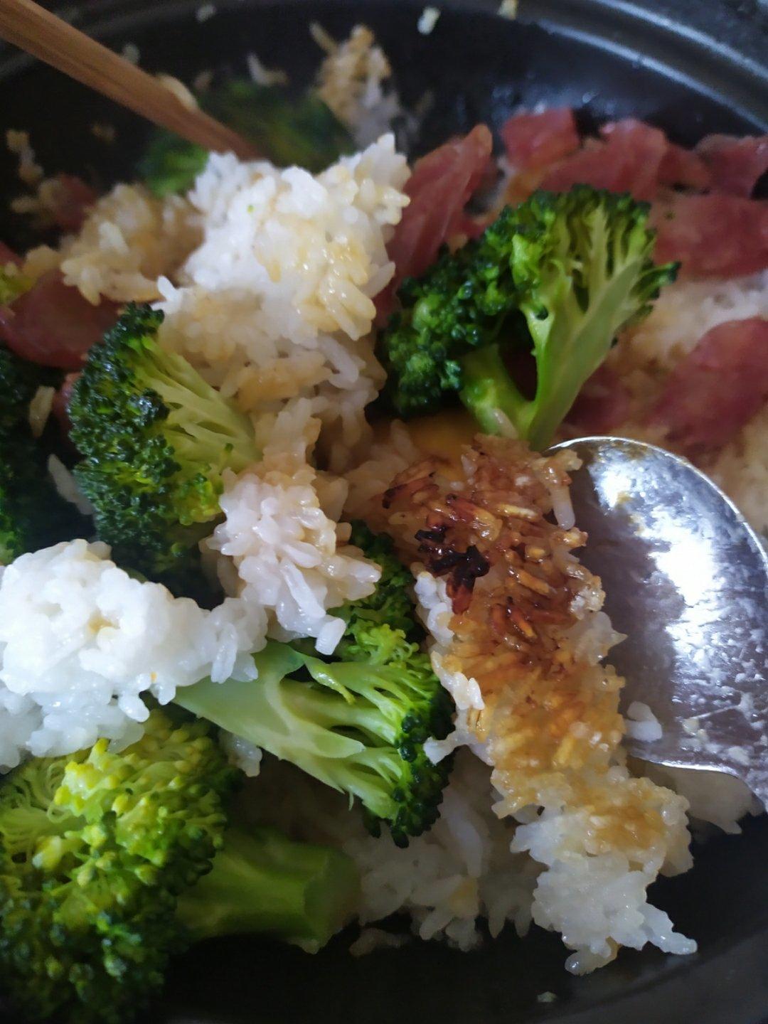 香喷喷的🍲腊肠煲仔饭（砂锅版）超简单神速