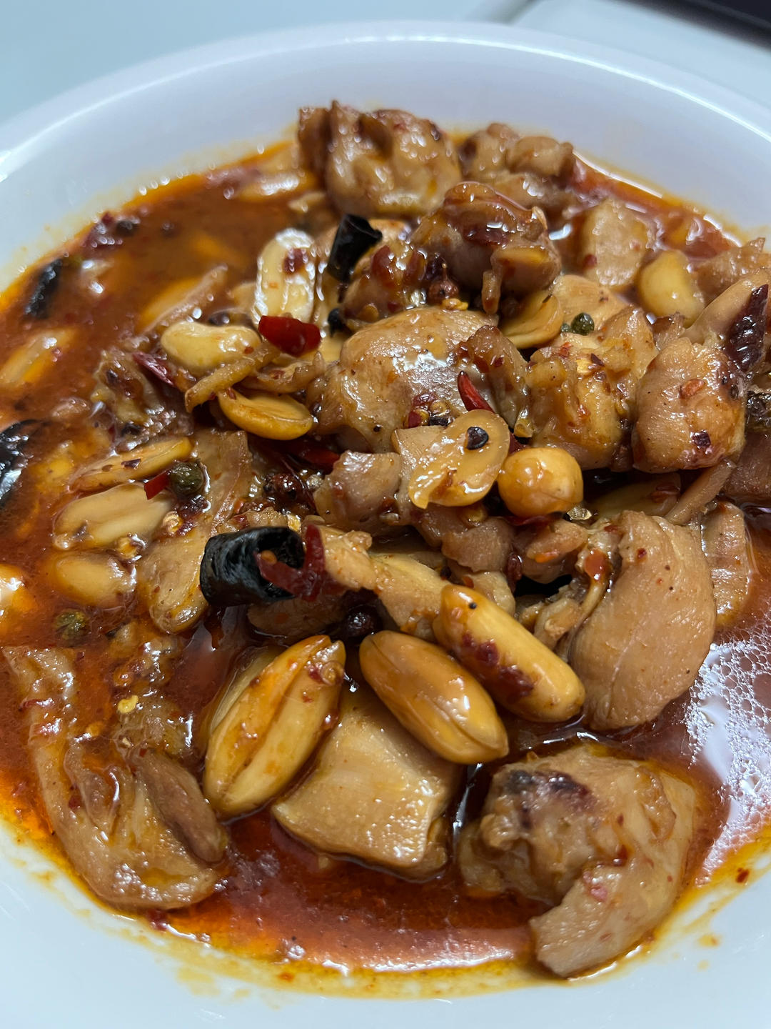 宫保鸡丁（鸡腿，碗汁版）