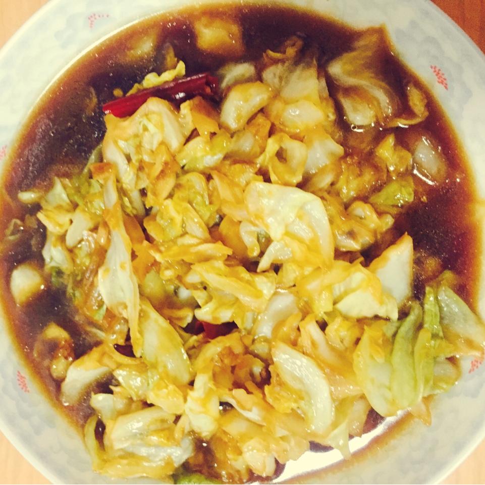 手撕包菜的入味烧法