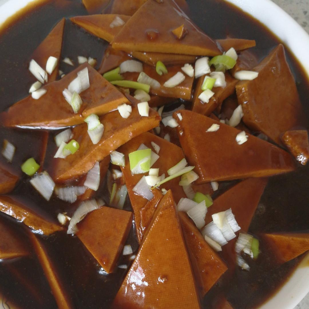 红烧豆腐干