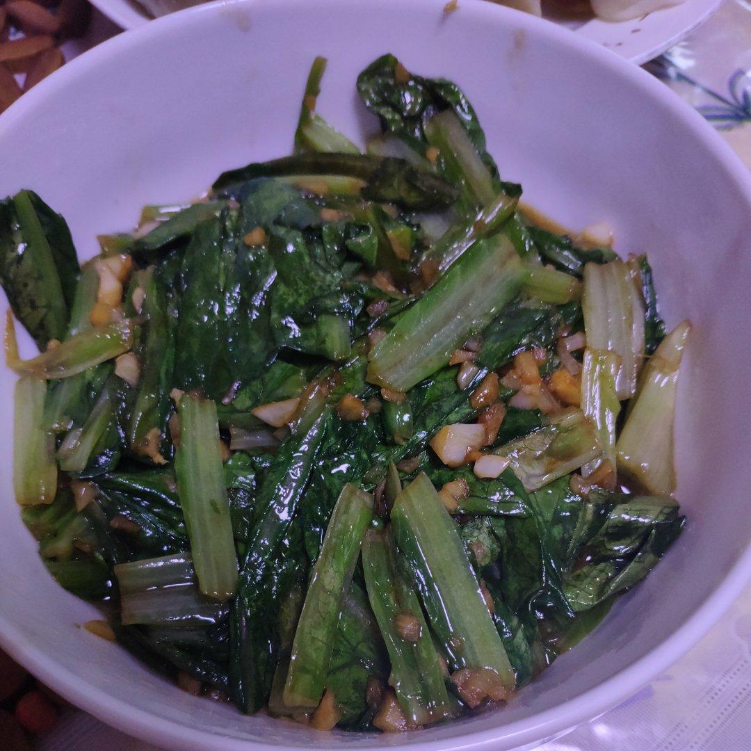 蒜蓉油麦菜（蚝油）