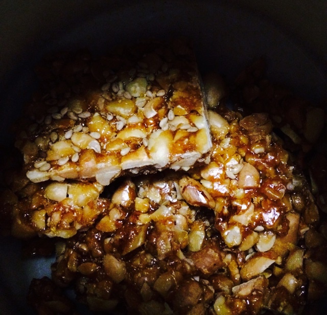 无水无油香脆花生糖